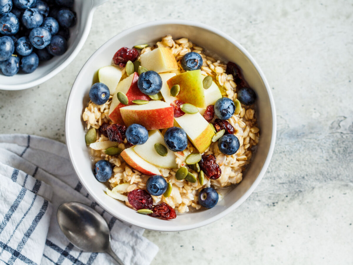 Healthy breakfast bowl